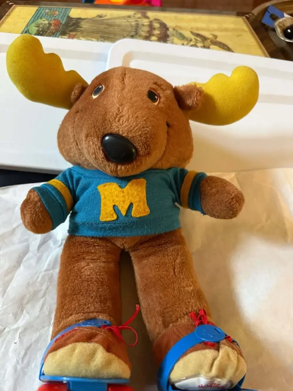 Vtg 1984 Montgomery Moose Plush The Get Along Gang 14
